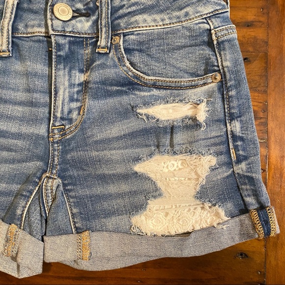 AE ne(x)t level midi short with crochet pocket - Picture 4 of 7